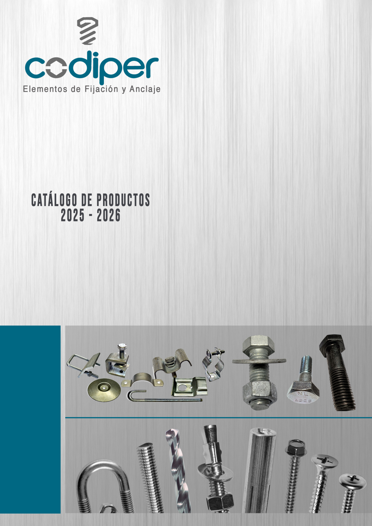 Portada del Catálogo de productos CODIPER 2025 - 2026